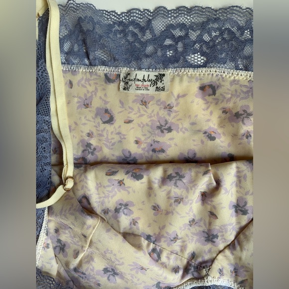 Free People No Secrets Floral Bodycon Slip Dress - Picture 4 of 9